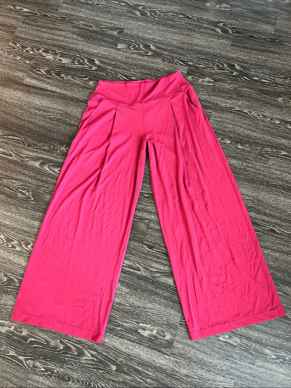 lululemon athletica Wide-Leg Palazzo Pants in mauve Pink size 14